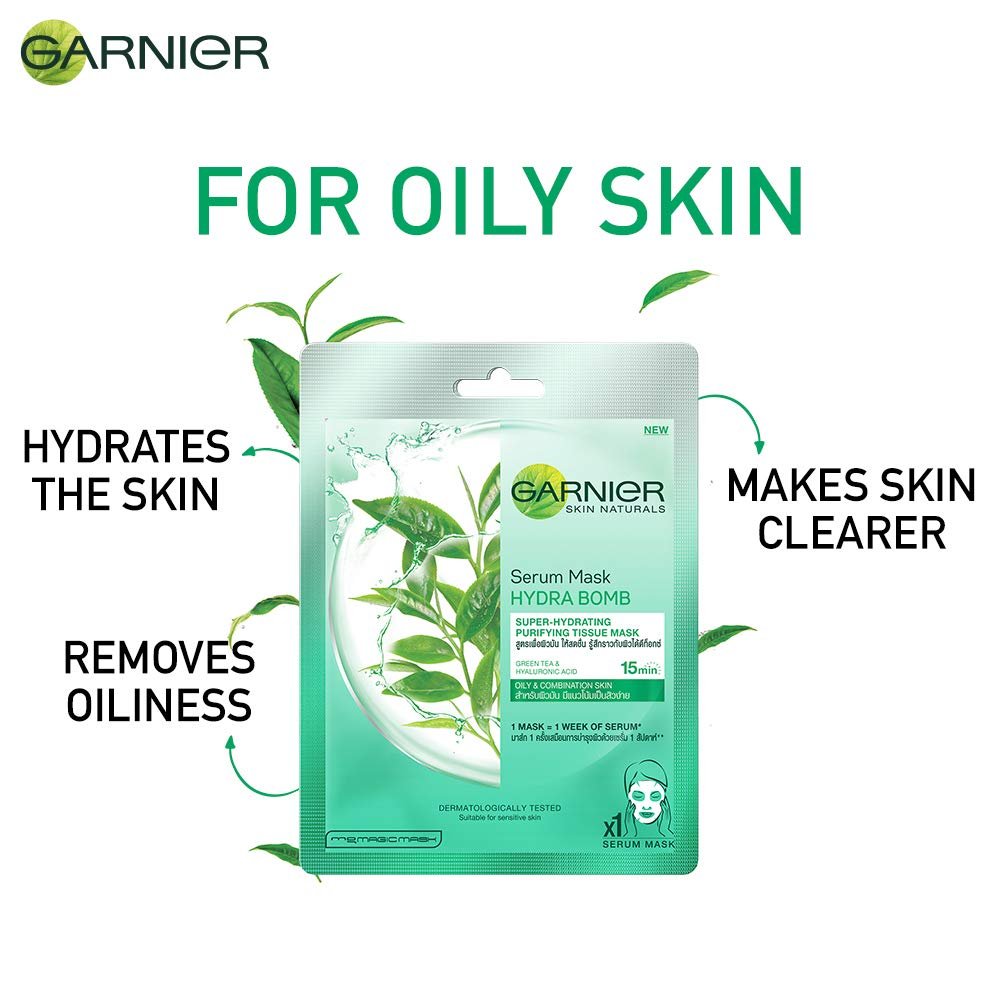 Garnier Sheet Mask for Oily Skin - Super Hydration in 15 minutes